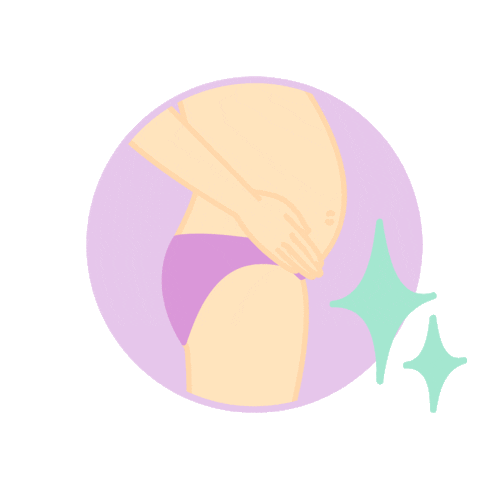 Skincare Pregnancy Sticker