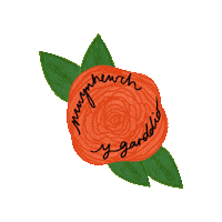 Flowers Garden Sticker by Cwmni Da