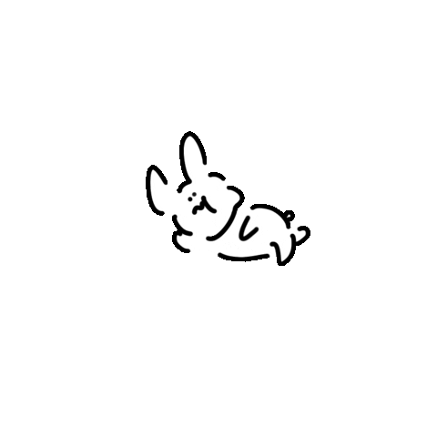 mzzzum giphyupload うさぎ usagi Sticker