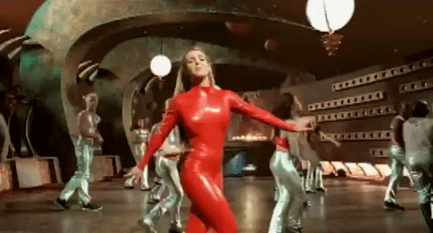 Music Video Spinning GIF