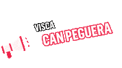 BarcelonaEnComu barcelona bcn barri visca Sticker