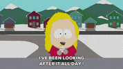 excited bebe stevens GIF by South Park 