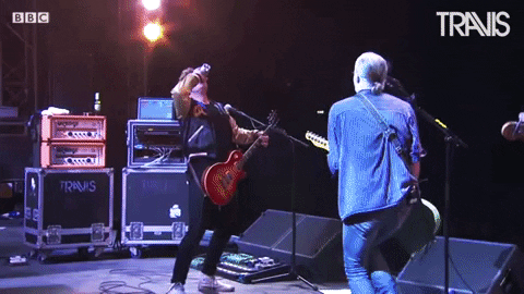Drunk Rock And Roll GIF by Travis
