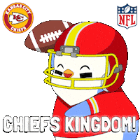Game Day Football Sticker by Pudgy Penguins
