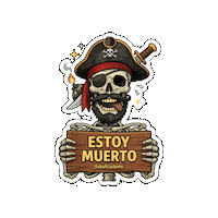 Skull Calavera Sticker