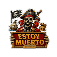 Skull Calavera Sticker