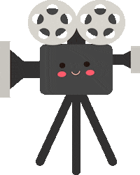 Happy Film Maker Sticker