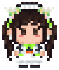 Pixel Art Sticker
