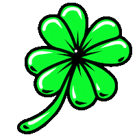 St Patricks Day Neon Sticker