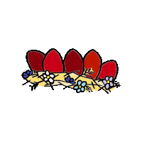 Chickens Nest Sticker
