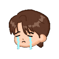 LoyGubTer cry 哭哭 teetee twnpich Sticker