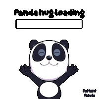 Panda Hug Sticker by VeeFriends