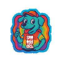 Rainbowwoof Sticker by GuccioSmoogleers