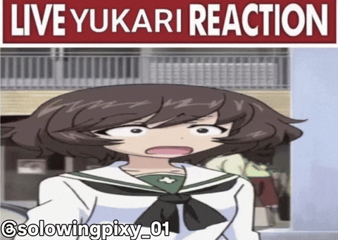 Girls Und Panzer Yukari GIF