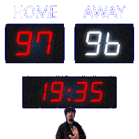96 Away Sticker