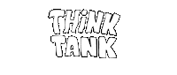 think tank gallery Sticker by deladeso