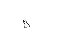 laurelkoeniger halloween bye ghost phantom Sticker