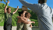 Happy Hugging GIF by Survivor CBS