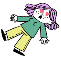 Eloisemutter love wow hearts coeur Sticker