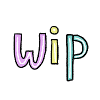 Eloisemutter wip workinprogress eloïsemutter eloïse mutter Sticker