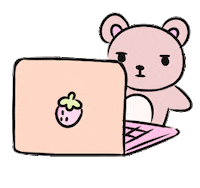 work what Sticker by pnkemoji