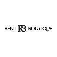 RentBoutique black rentboutique Sticker