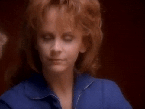 Are You Serious On My Own GIF by Reba McEntire