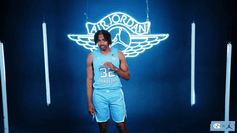 University Of North Carolina Basketball GIF by UNC Tar Heels