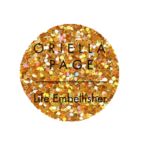 oriellapage gold master estetica peony Sticker