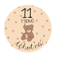 Heart Im Pregnant Sticker