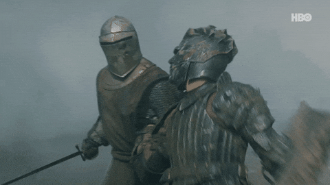A Knight Of The Seven Kingdoms Fight GIF by Game of Thrones