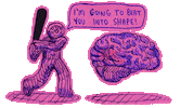 Work Out Pain Sticker by Jimmy Arca