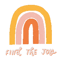 madebyeli happy pink rainbow yellow Sticker