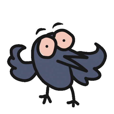 Fall Bird Sticker