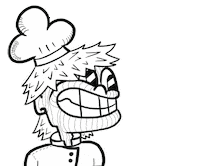 Gigglycook camera picture flash cook Sticker