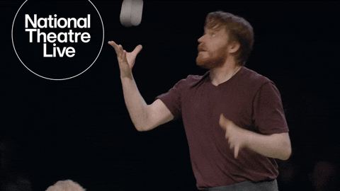 Happy Martin Freeman GIF by National Theatre