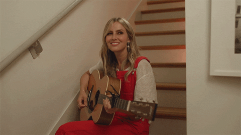 Country Music Playing Guitar GIF by Catie Offerman