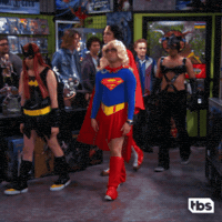 Superheroes Costumes GIF by TBS Network