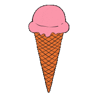 Illustration Melting Sticker