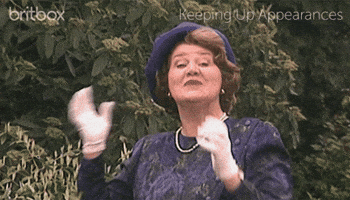 Happy Come On GIF by britbox