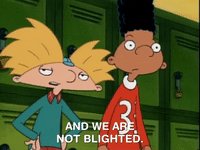 hey arnold nicksplat GIF