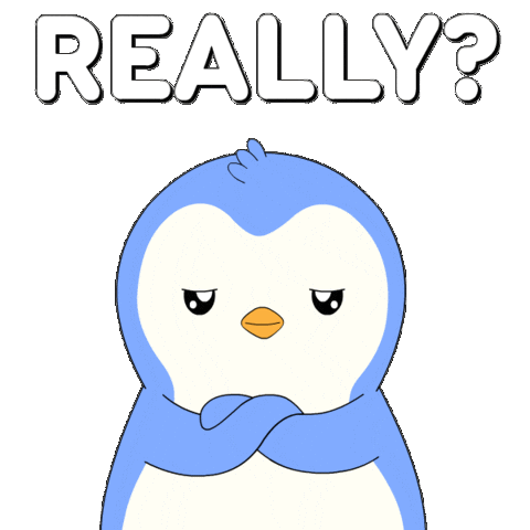 Suspicious Penguin Sticker by Pudgy Penguins