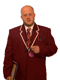 marek larwood iain stirling's celebability Sticker by PotatoITV