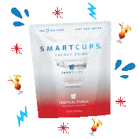 SmartCups energy tech technology tropical Sticker