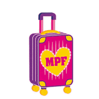 Travelling Lets Go Sticker by My Passport Friends