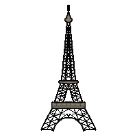 Romance Paris Sticker