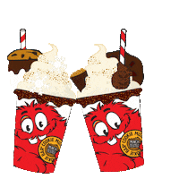 hot chocolate coffee Sticker by Cookie Time