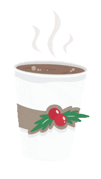 Hot Chocolate Christmas Sticker