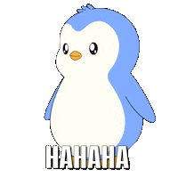 Fun Smile Sticker by Pudgy Penguins