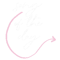 Pink Listening To Sticker